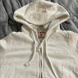 True Religion hoodie. Zip up